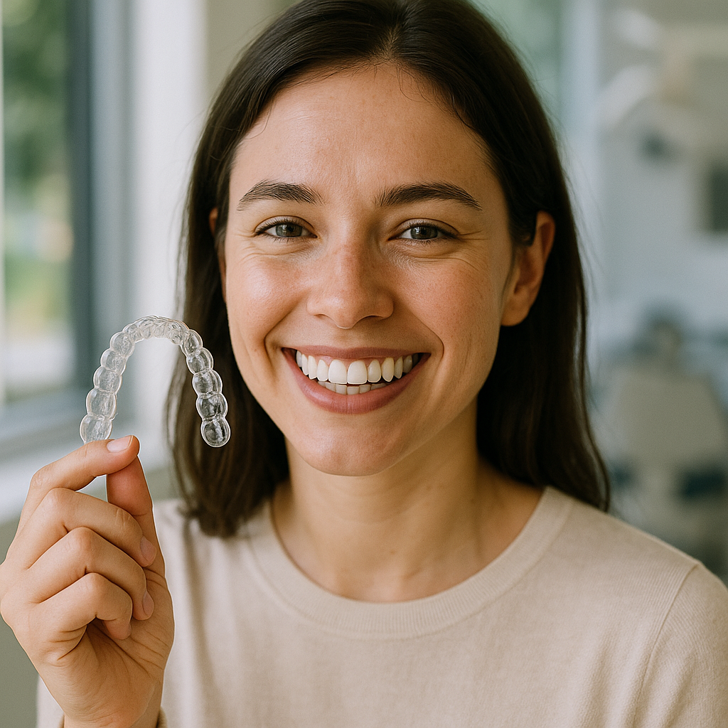 Glendale Root Canals clear aligner tray